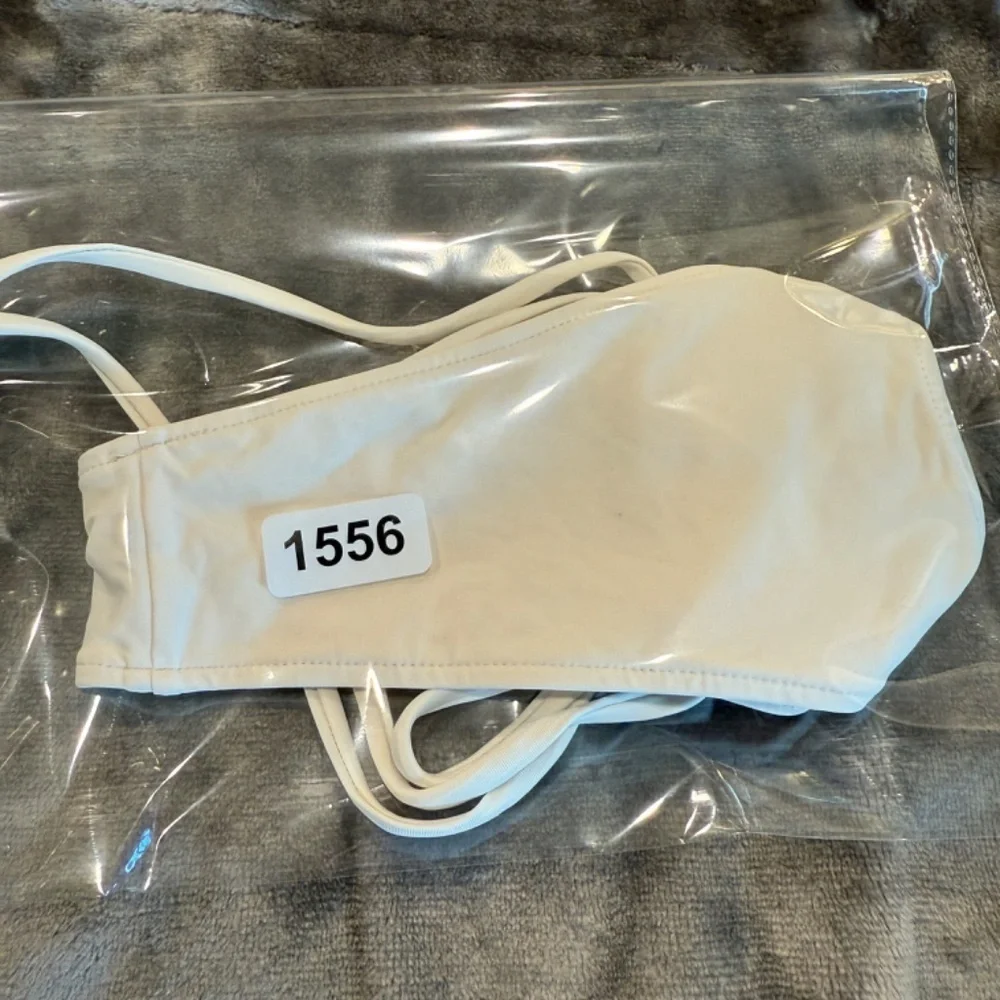 New! Frankie’s Bikinis Tia String Bikini Bottom White 31556